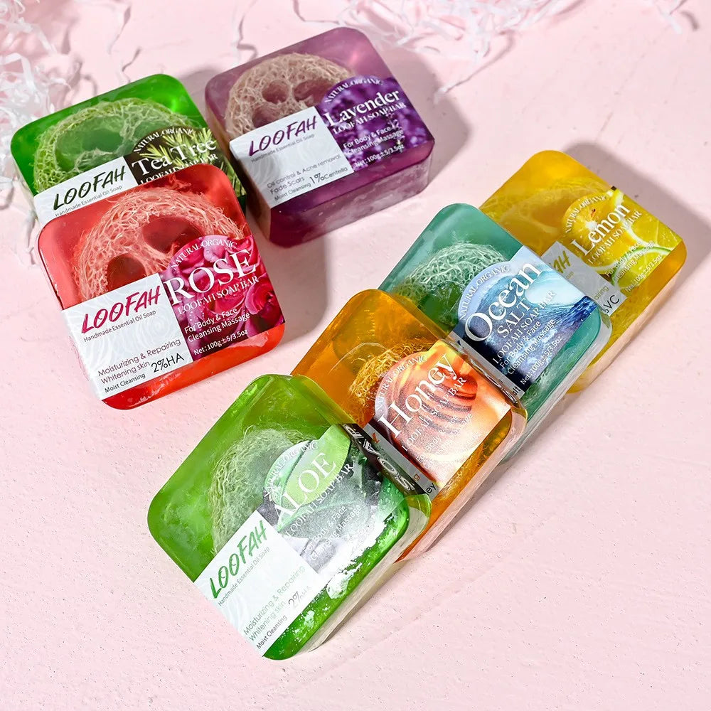Lemon Loofah Soap