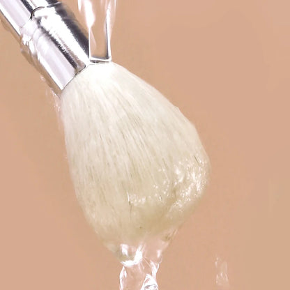 Facial Cleanser Brush Soft Hair Face Massage Wash Brush Face Mask Brush Portable Skin Care Tool