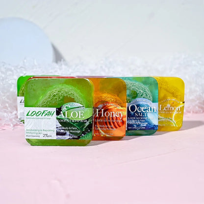 Lemon Loofah Soap
