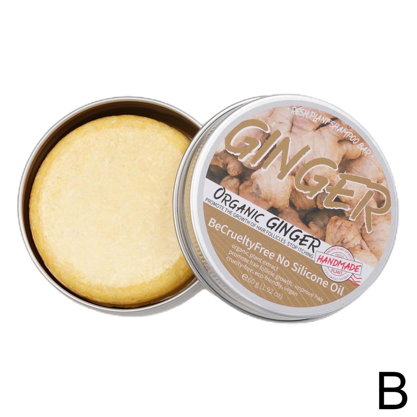 1/3/5/10pcs Ginger Polygonum Soap Shampoo Soap Cold Processed Soap Hair Shampoo Bar Pure Plant Hair Shampoos Hair Care