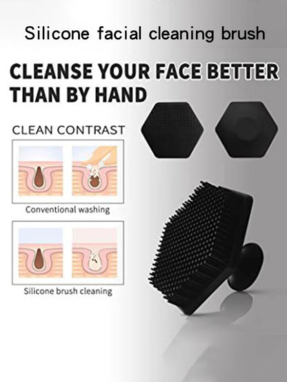 Soft Silicone Face Cleaning Brush Remove Makeup Blackhead Remover Portable Beauty Tools Facial Cleansing Brushes Beauty