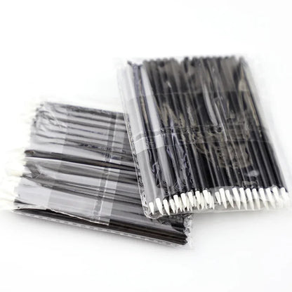 50/100PCS Disposable MakeUp Lip Brush Lipstick Gloss Wands Applicator Make Up Must-Have Cosmetic Tools