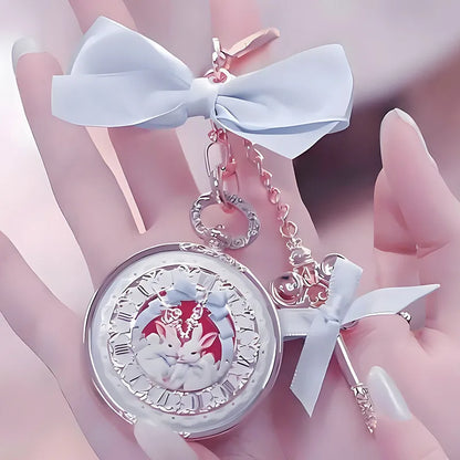 Flower Know Bunny Garde Series Makeup Tools Mini Makeup Mirror Hand-held Moisturizing Lip balm Cosmetic