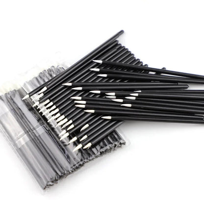50/100PCS Disposable MakeUp Lip Brush Lipstick Gloss Wands Applicator Make Up Must-Have Cosmetic Tools