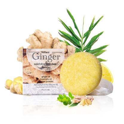 XF 60g Rice Shampoo Bar 100% Natural Organic Solid Soap for Hair Care Anti-Hair Loss and Repair Damaged Hair