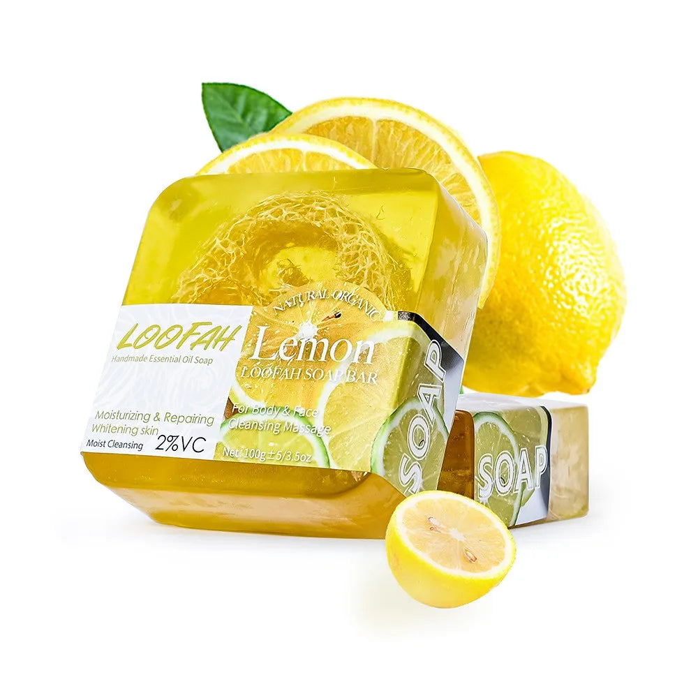 Lemon Loofah Soap